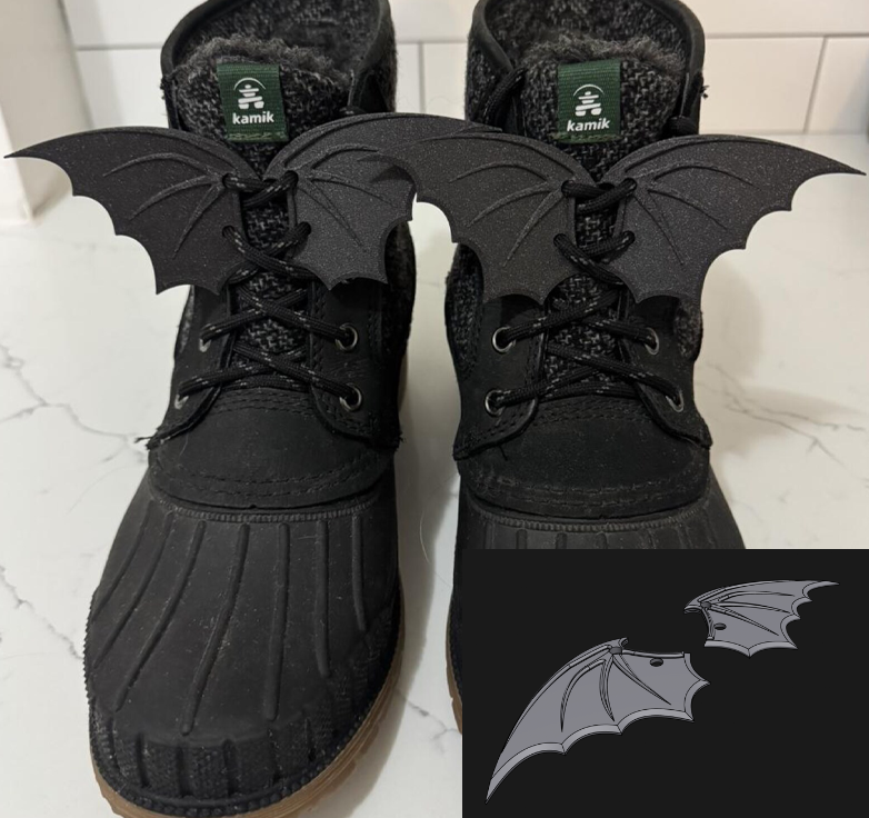 Original 3D Model - Bat Wings