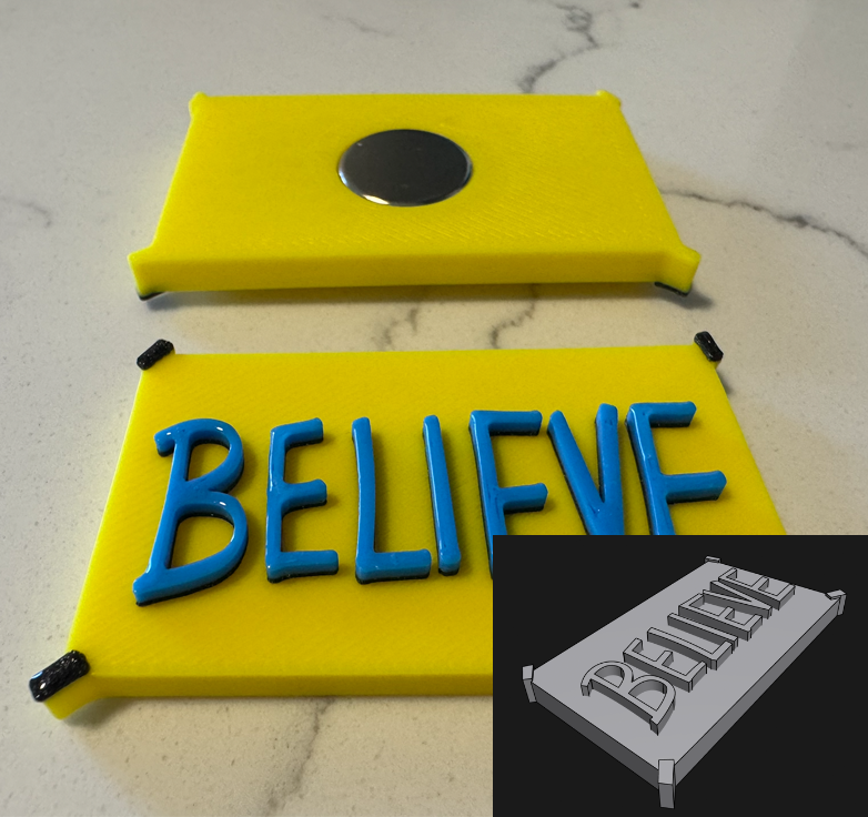 Original 3D Model - Croc Spikes