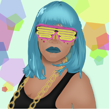 Original Artwork - Glow Girl