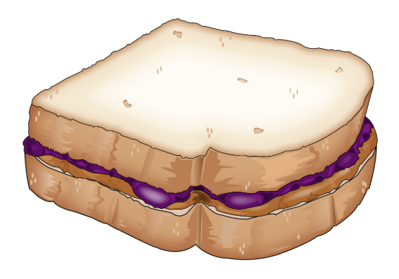 Original Artwork - Peanut Butter & Jelly